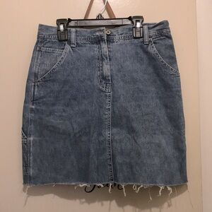 Faded Glory Size 8 Denim Blue Women's Skirt